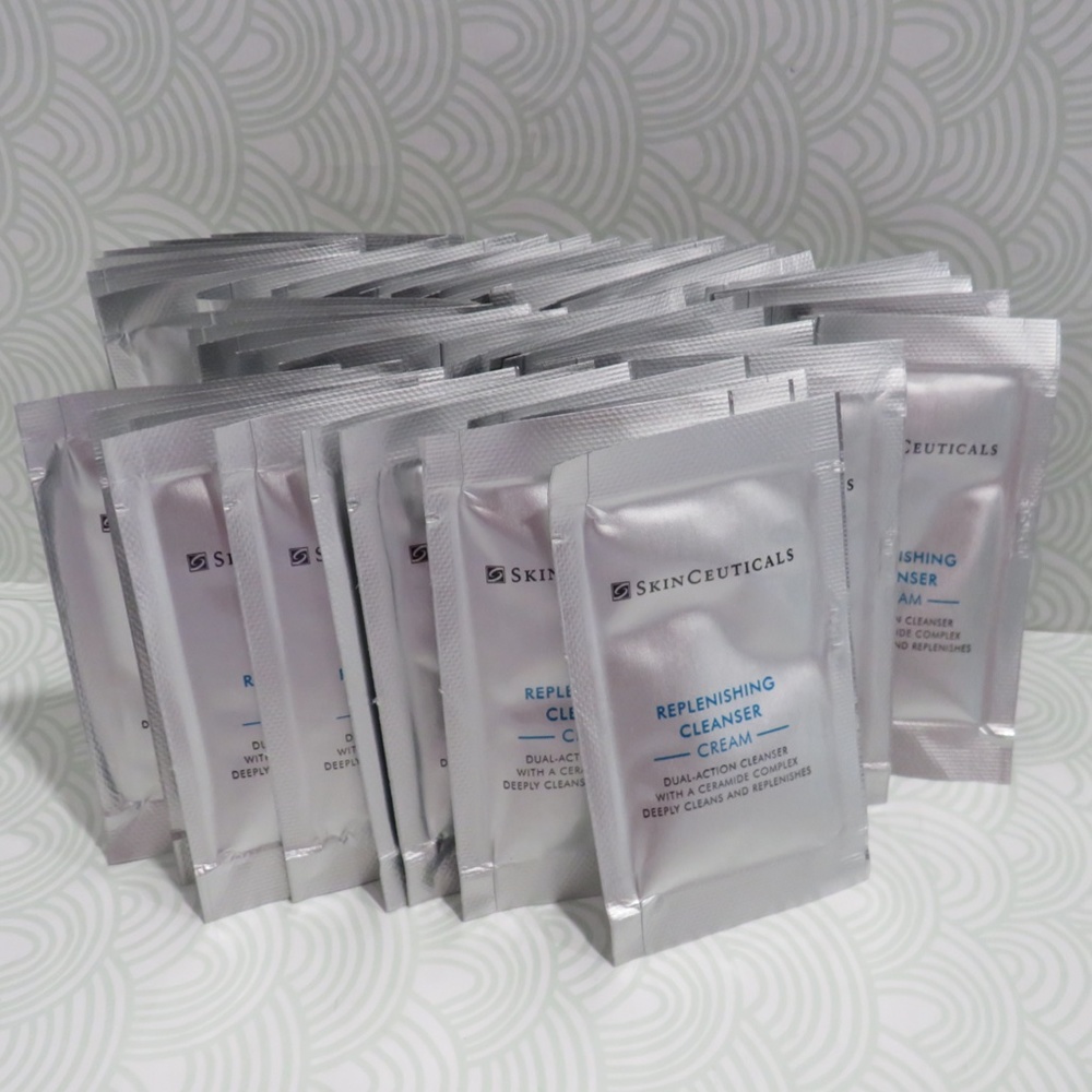SKINCEUTICALS💥REPLENISHING CLEANSER CREAM 0.06 OZ SINGLE USE (LOT OF 25)💥